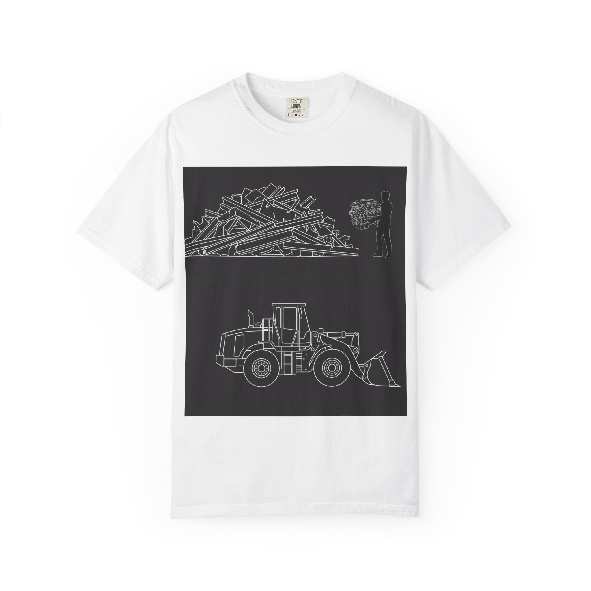 DYES? T- Shirt [I Am The Heavy Equipment Edition]